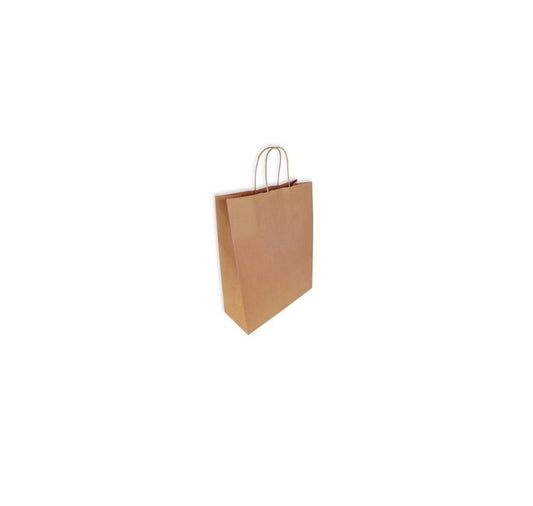 BOLSA KRAFT 27X29X16 MANILLA REFORZADA 400 UNIDADES