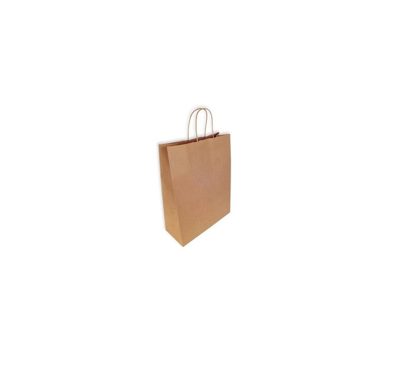 BOLSA KRAFT 32X22X10 MANILLA REFORZADA 400 UNIDADES