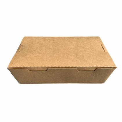 CAJA AUTOARMABLE KRAFT 1600ML 21X15X6cm MULTIUSO 200 UNIDADES