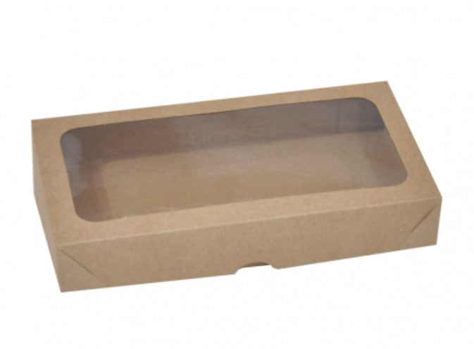 CAJA VENTANA 2ROLLS (243) KRAFT 400 UNIDADES