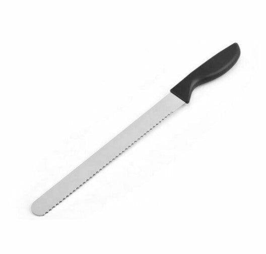 CUCHILLO METAL DIENTE SERRUCHO 25 CM 5 UNIDADES