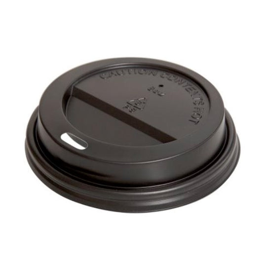 TAPA VASO POLIPAPEL 10 OZ 300CC NEGRA 1000 UNIDADES