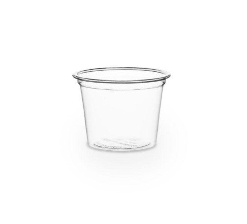 VASO 90CC TRASPARENTE 2800 UNIDADES