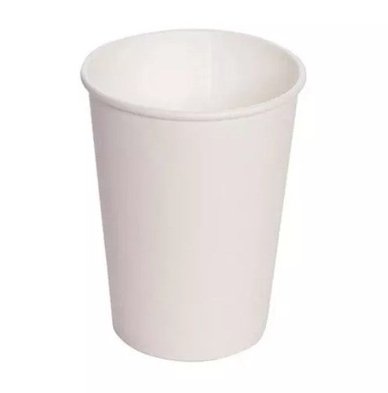 VASO POLIPAPEL 12OZ 350CC BLANCO 1000 UNIDADES