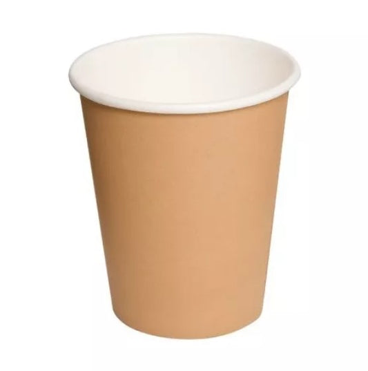 VASO POLIPAPEL 8OZ 240CC KRAFT 1000 UNIDADES